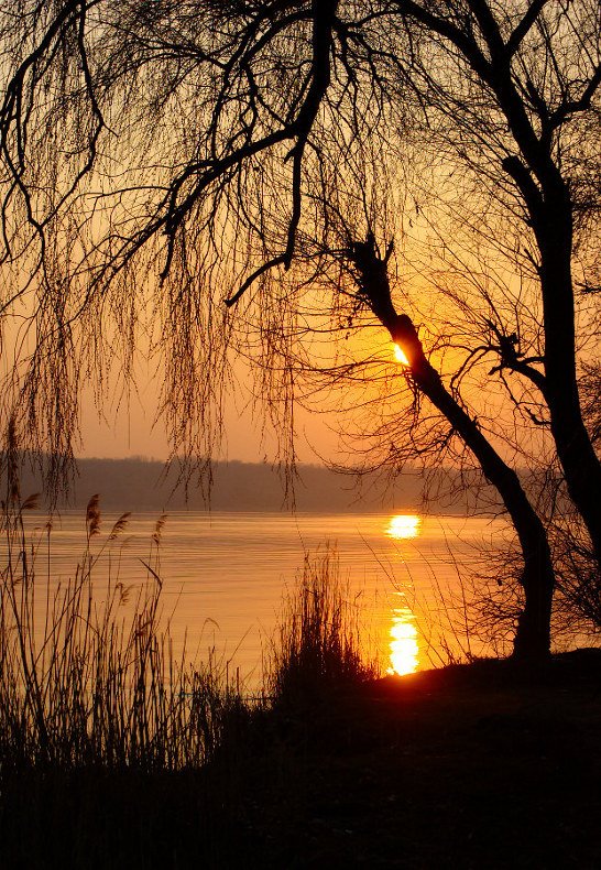 Закат на Днепре