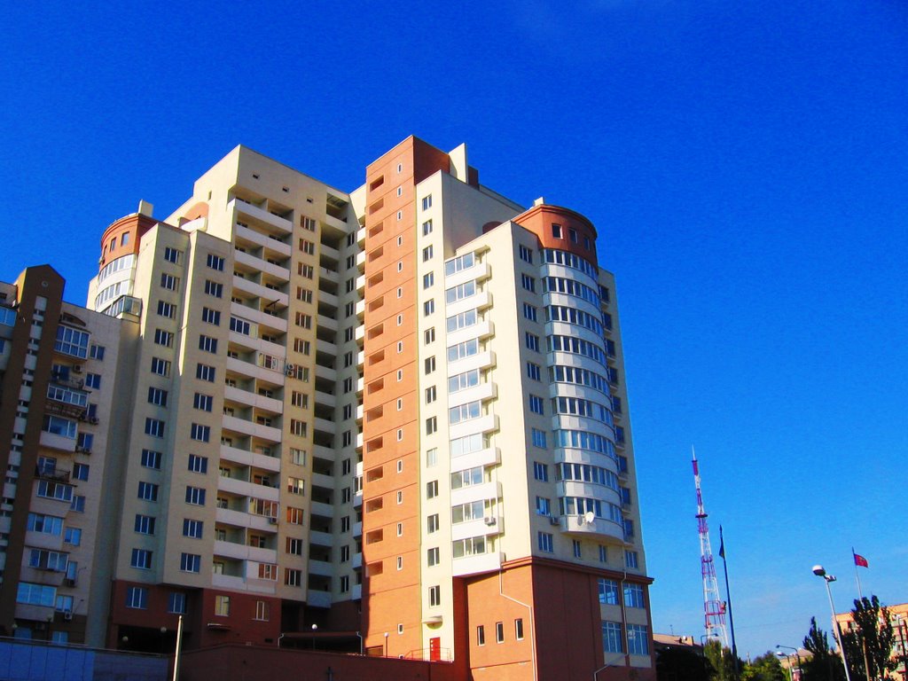 Building and sky...