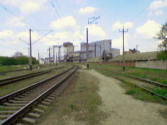 Элеватор и железная дорога