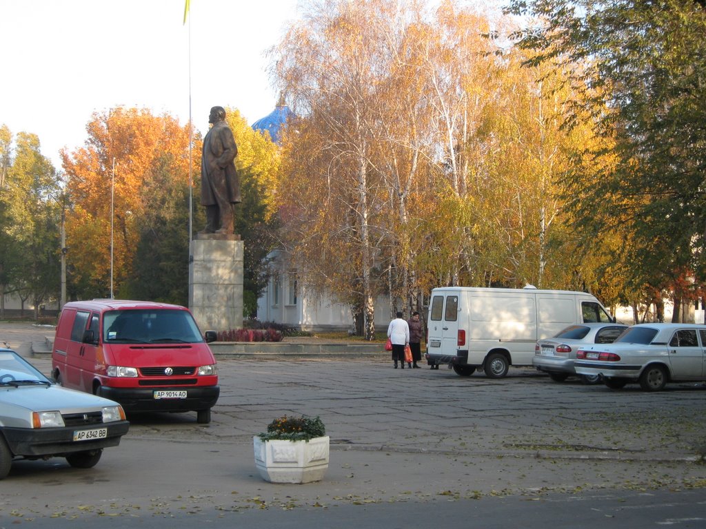 Центральная площадь города Орехова