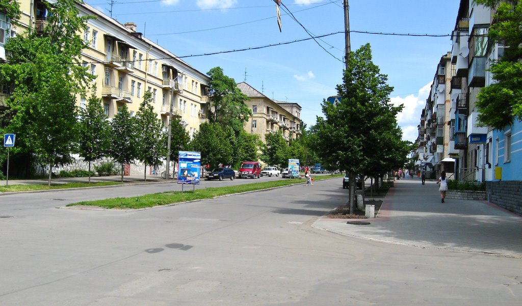Перекресток улиц Революционной и Володарского