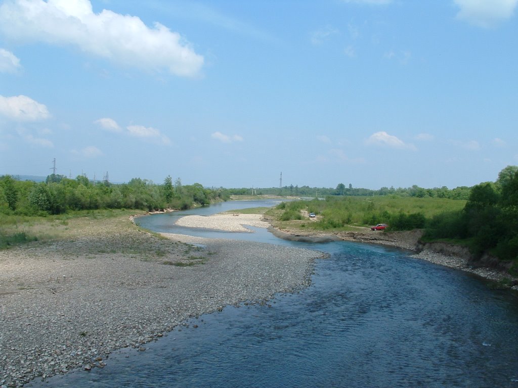 River name "solotvinska bistricja"
