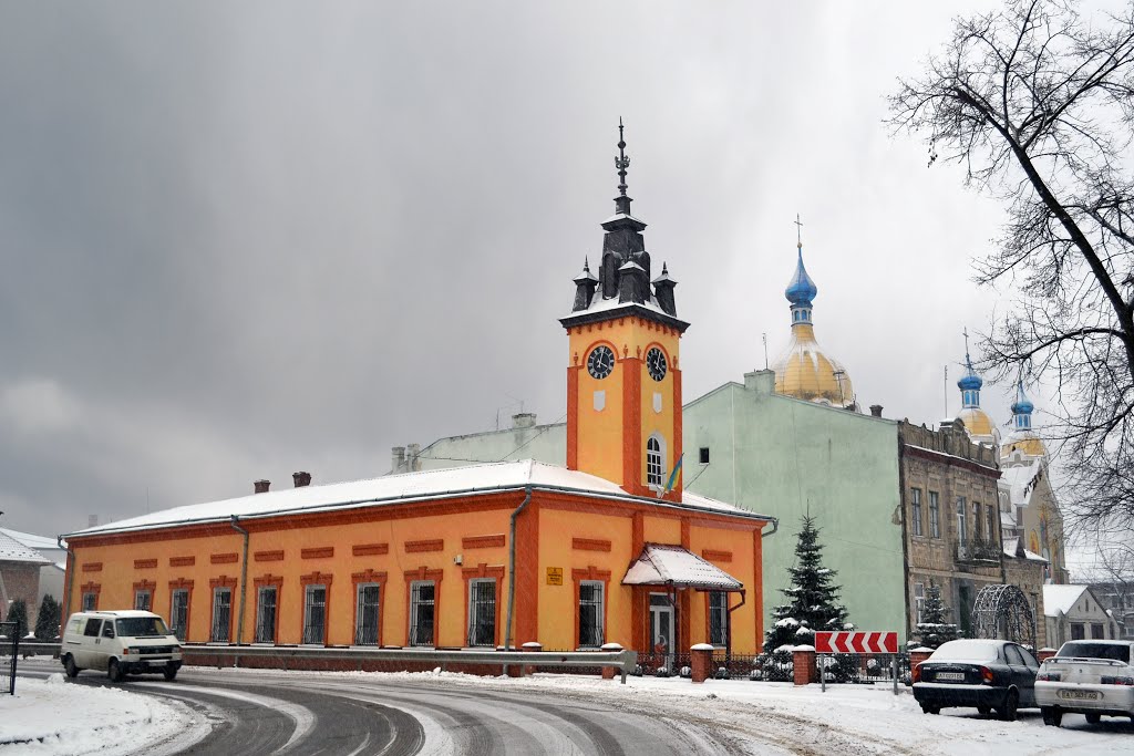 Болехівська ратуша. Bolekhiws Town Hall.