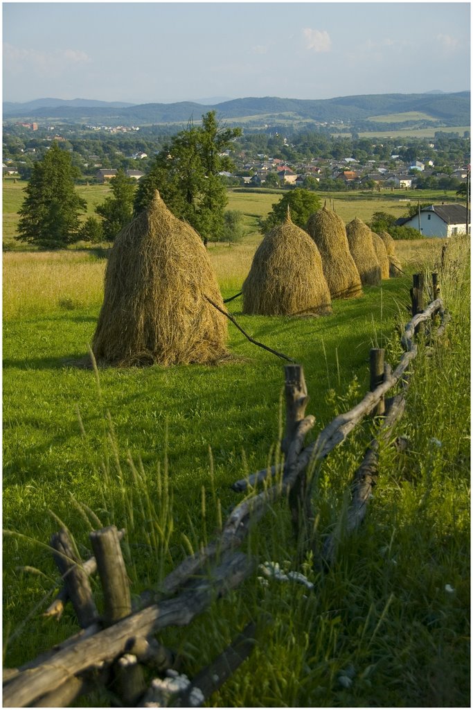 Болехив.Карпатский пейзаж.