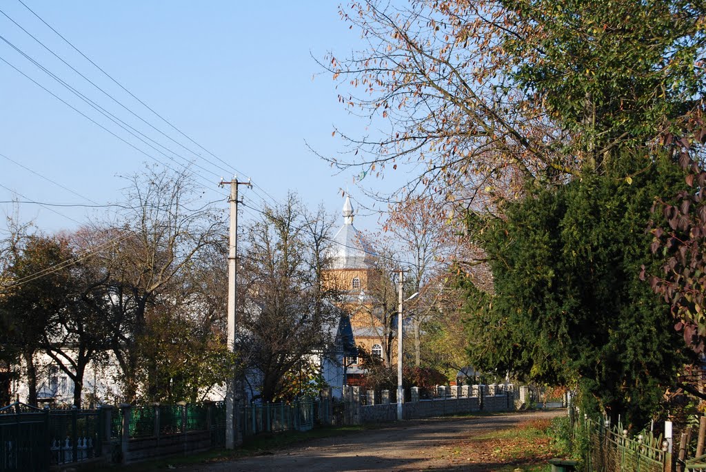Фитьків. Центральна вулиця