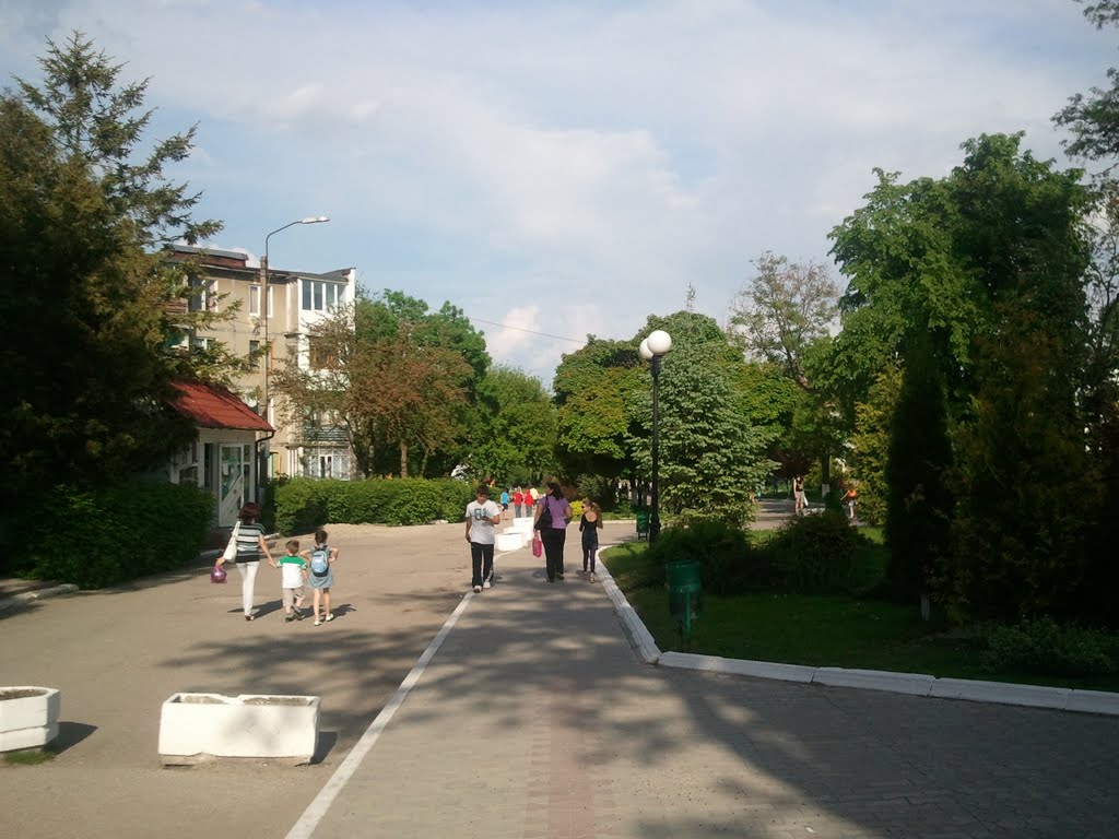 Центр міста Бурштина