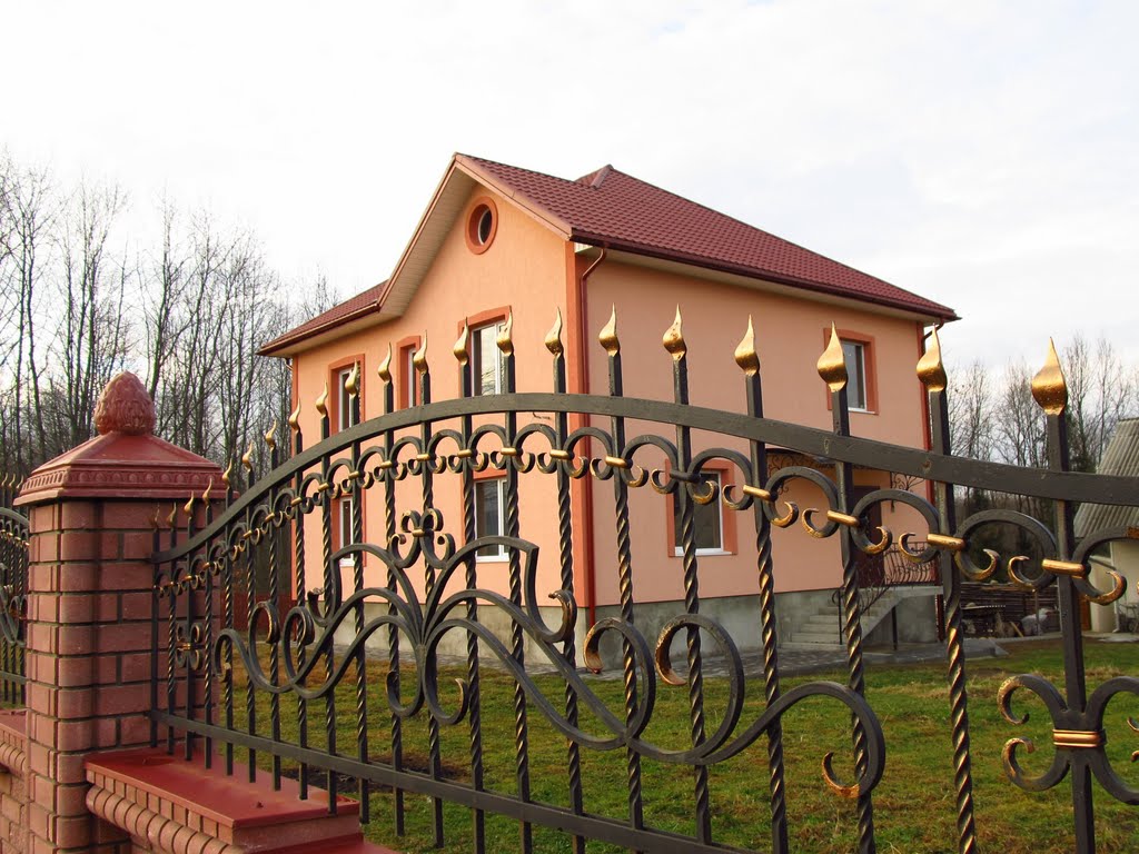 будинок у лісі ..