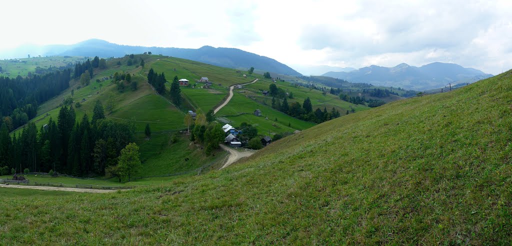 Краєвид з гори Магурка (1025м)