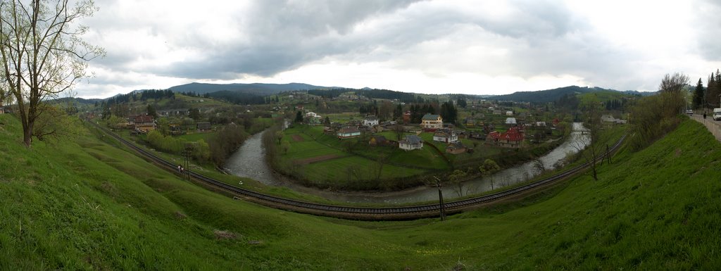Панорама реки Прут