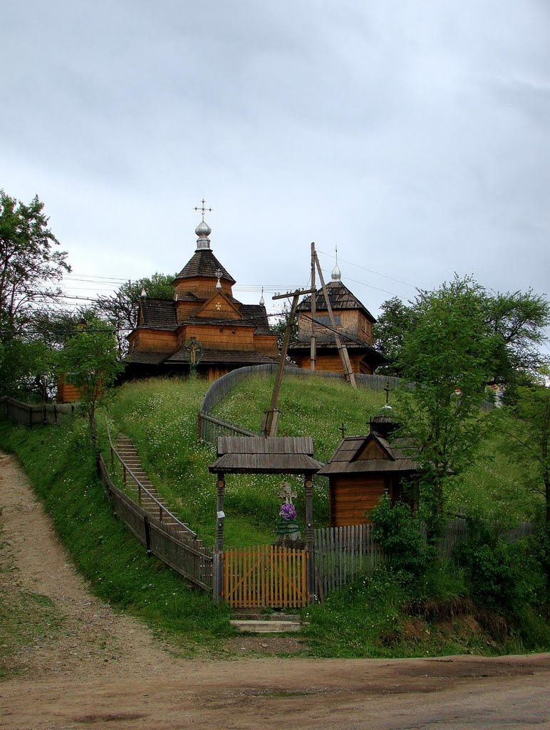 Деревяна церква Різдва Богородиці, old wooden church, XVII Ст.
