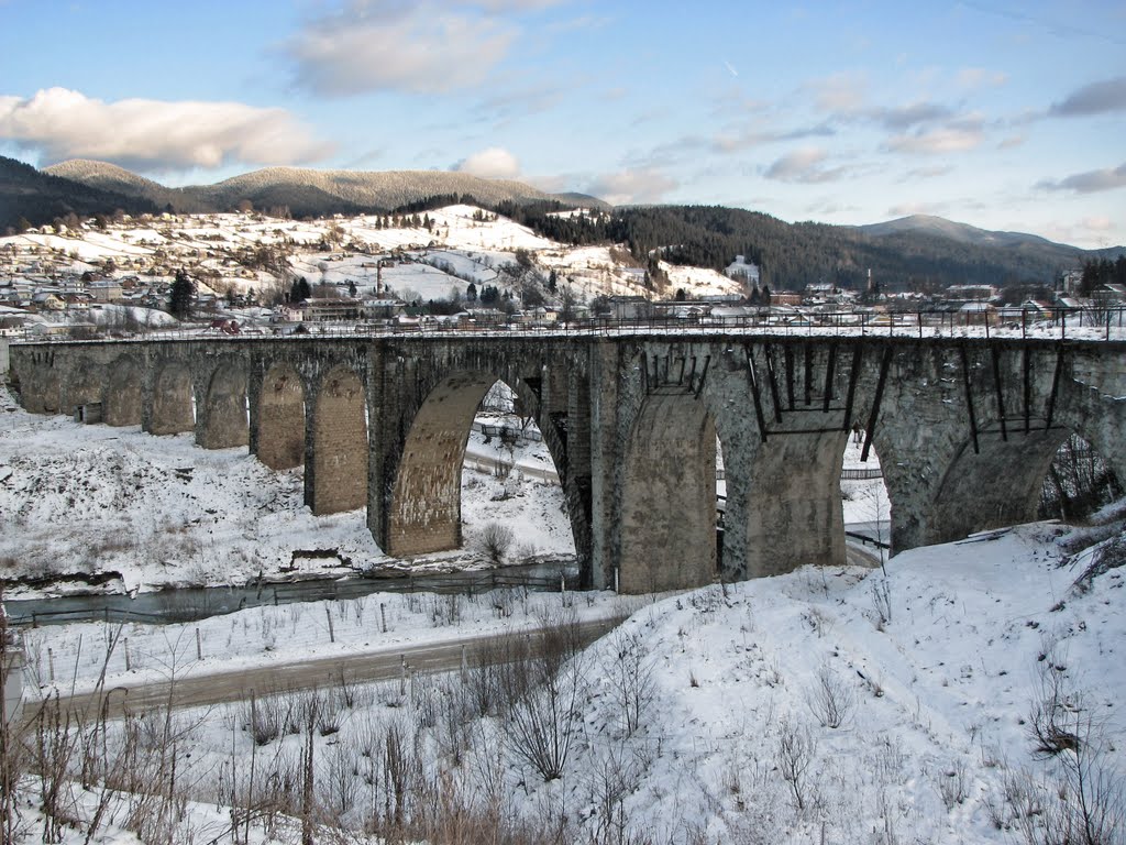 Longest bridge in Vorokhta