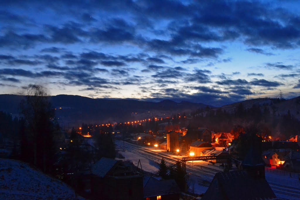 Silent Christmas evening