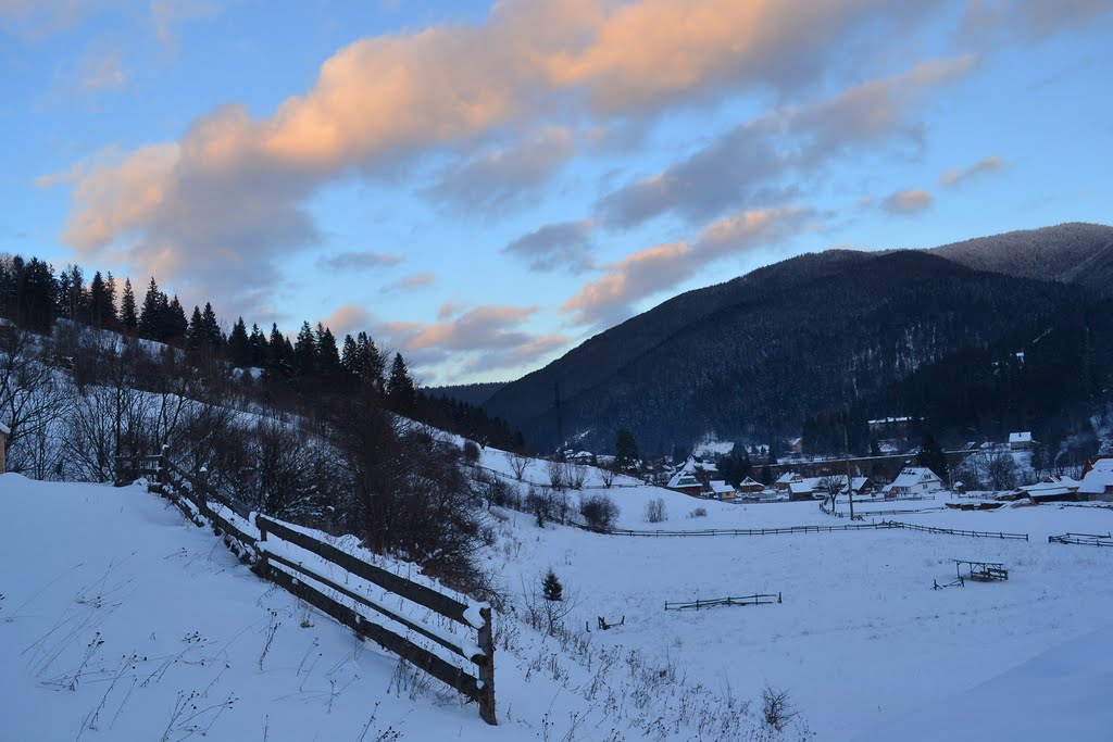 Frosty evening