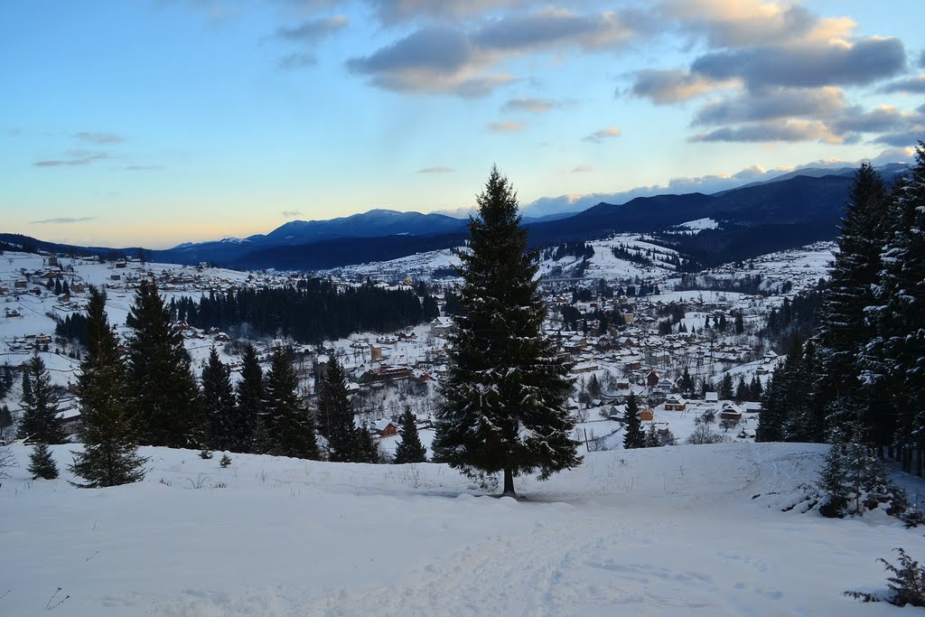 Snow valley