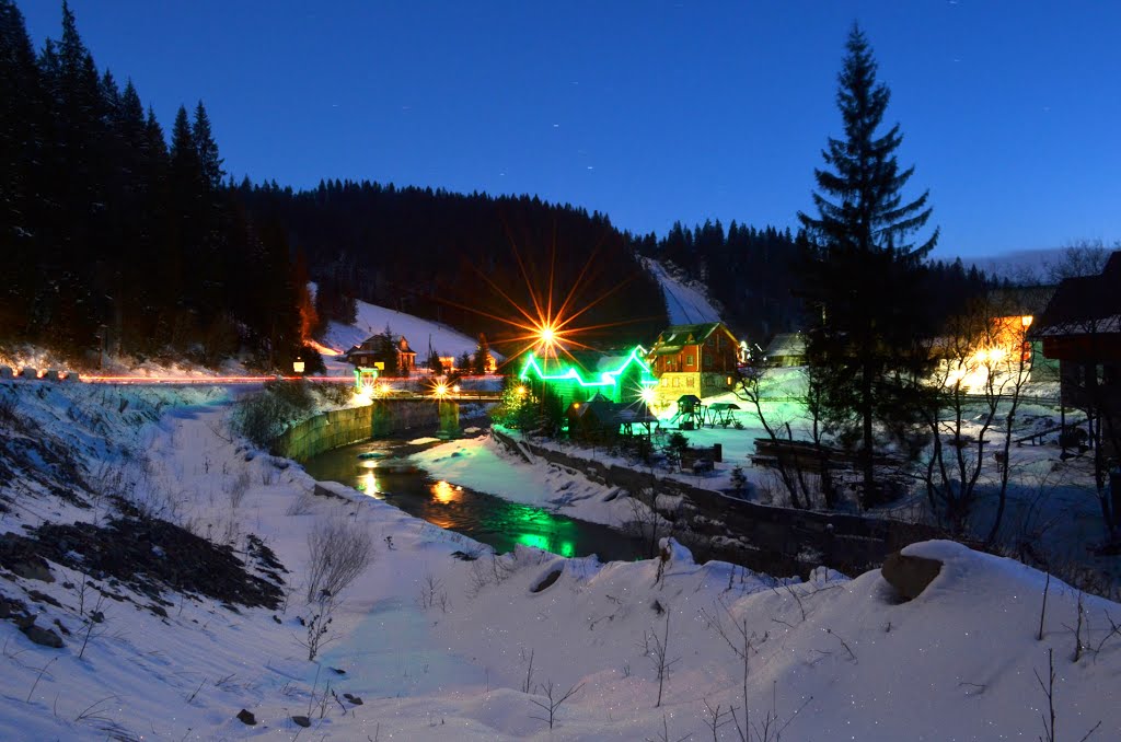 Evening in the Vorokhta