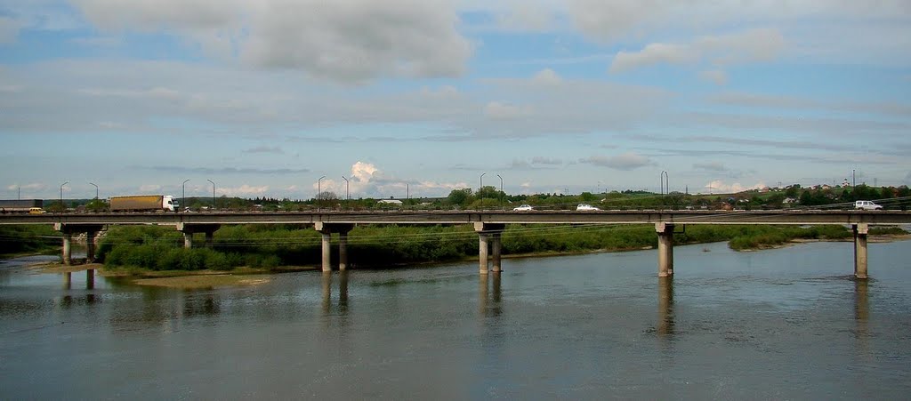 новий міст через Дністер, new bridge over river Dnister