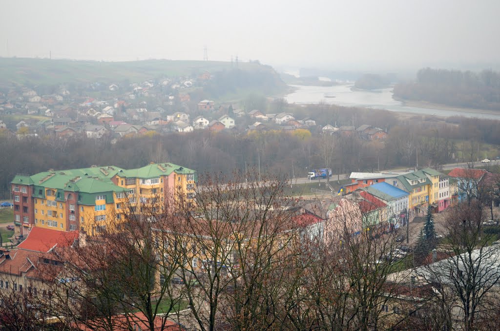 Замкова гора, м.Галич, в долині р.Дністер