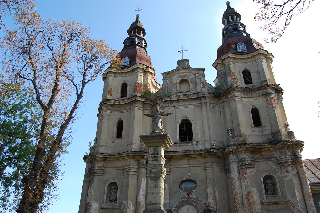 Костьол Бернардинів 1725 р.