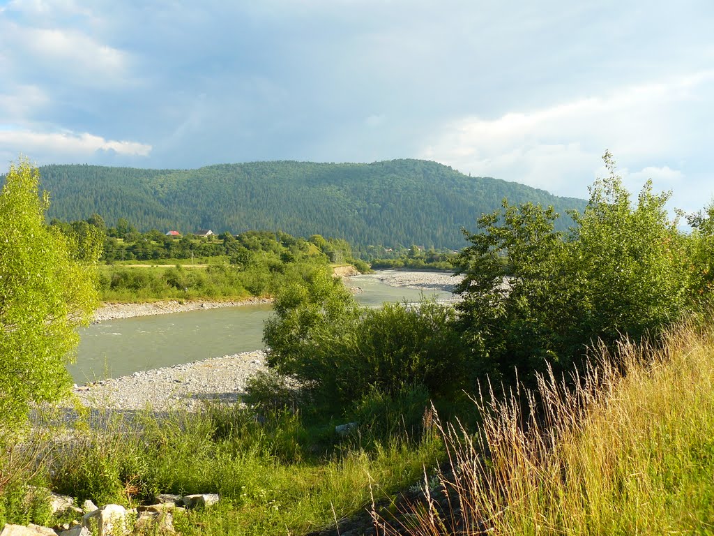 на дамбі