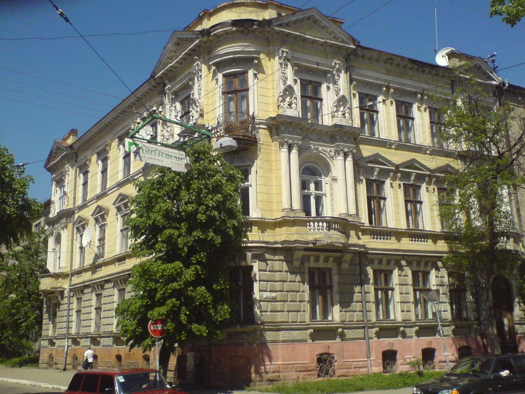 Beautiful Polish hous on Schevchennka street
