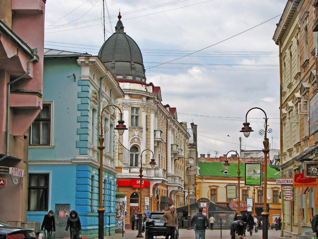 Ivano-Frankivsks street