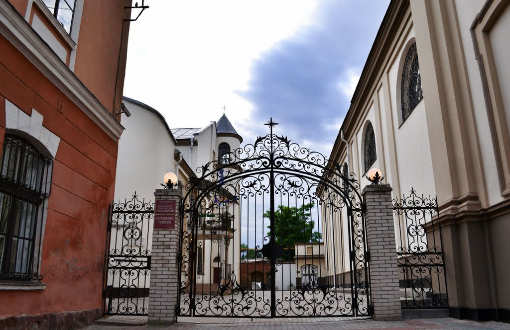 Near the entrance to the Cathedral