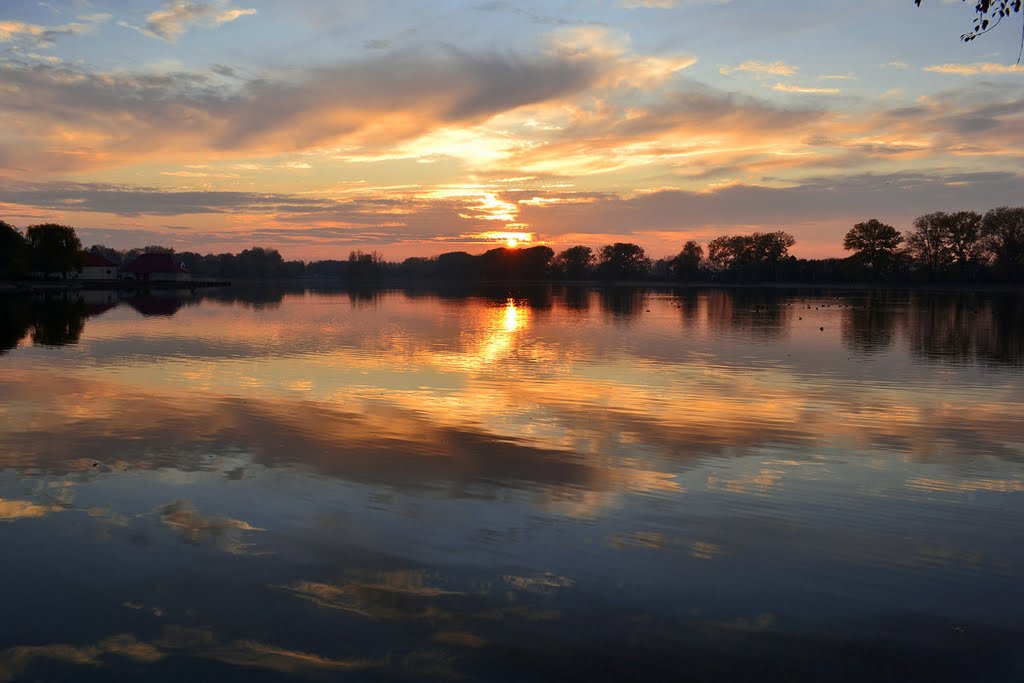 The clouds look to lake
