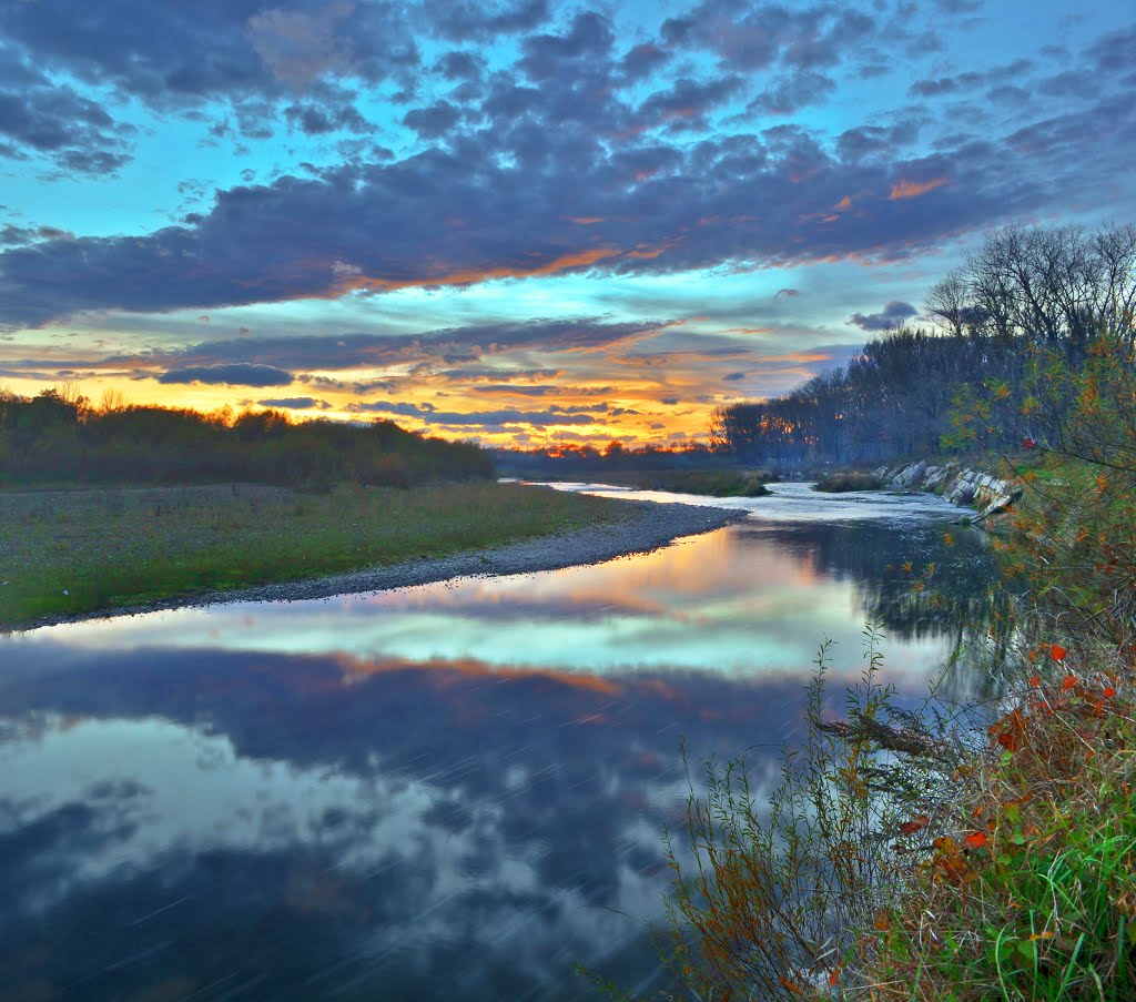 Сolored sunset