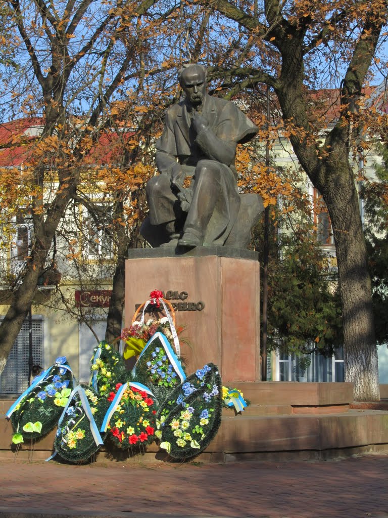 The monument to Taras Shevchenko