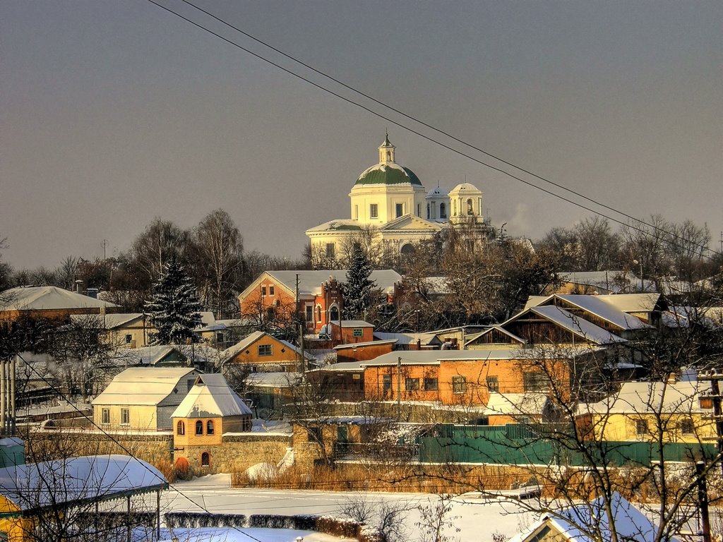 Вид на храм Иоана Крестителя