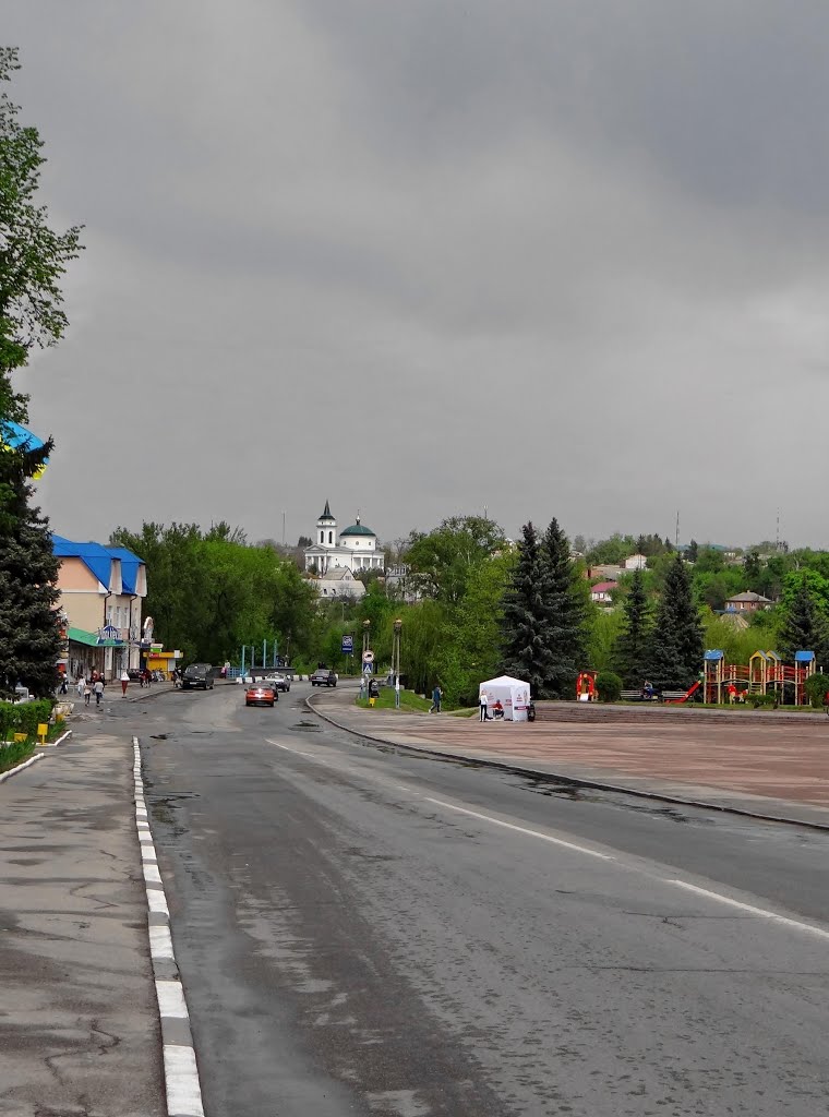 Богуслав - вул. І. Франка, Bohuslav - main street