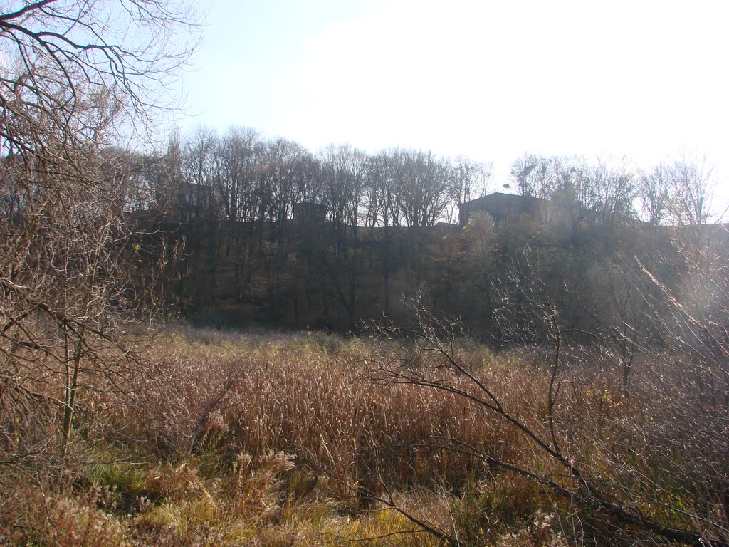 Boguslav. Probably the lowest point in the city, right near the monastery