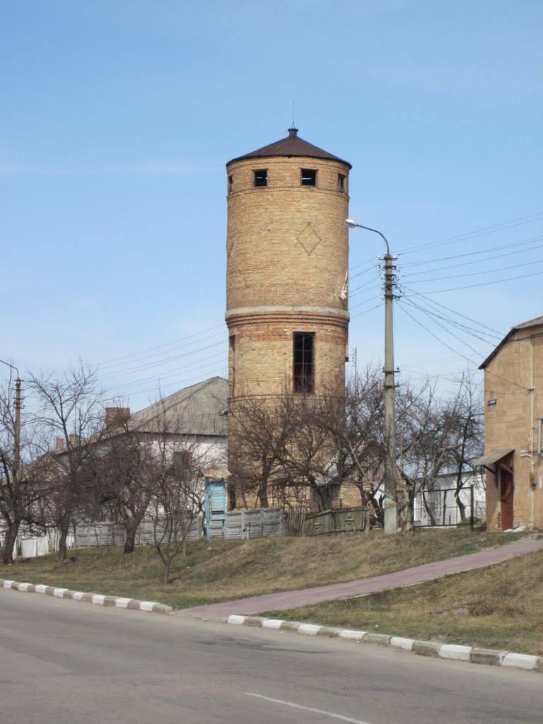 Used to be a water tower.