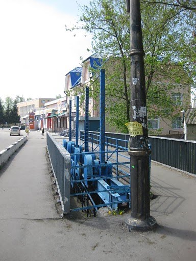 Механизм открытия шлюза
