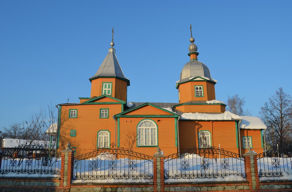 Боровая. Церковь Успения Богородицы 1902г. / Borova. Church of the Assumption 1902