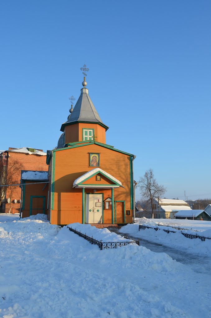 Боровая. Церковь Успения Богородицы 1902г. / Borova.  Church of the Assumption 1902