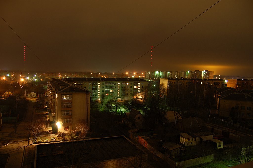 Ночные Бровары, ул. Кирпоноса.
