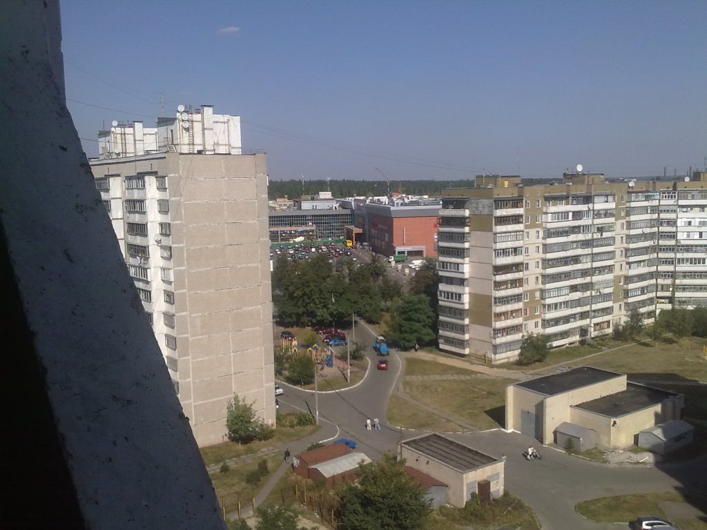 Вид с 12-го этажа