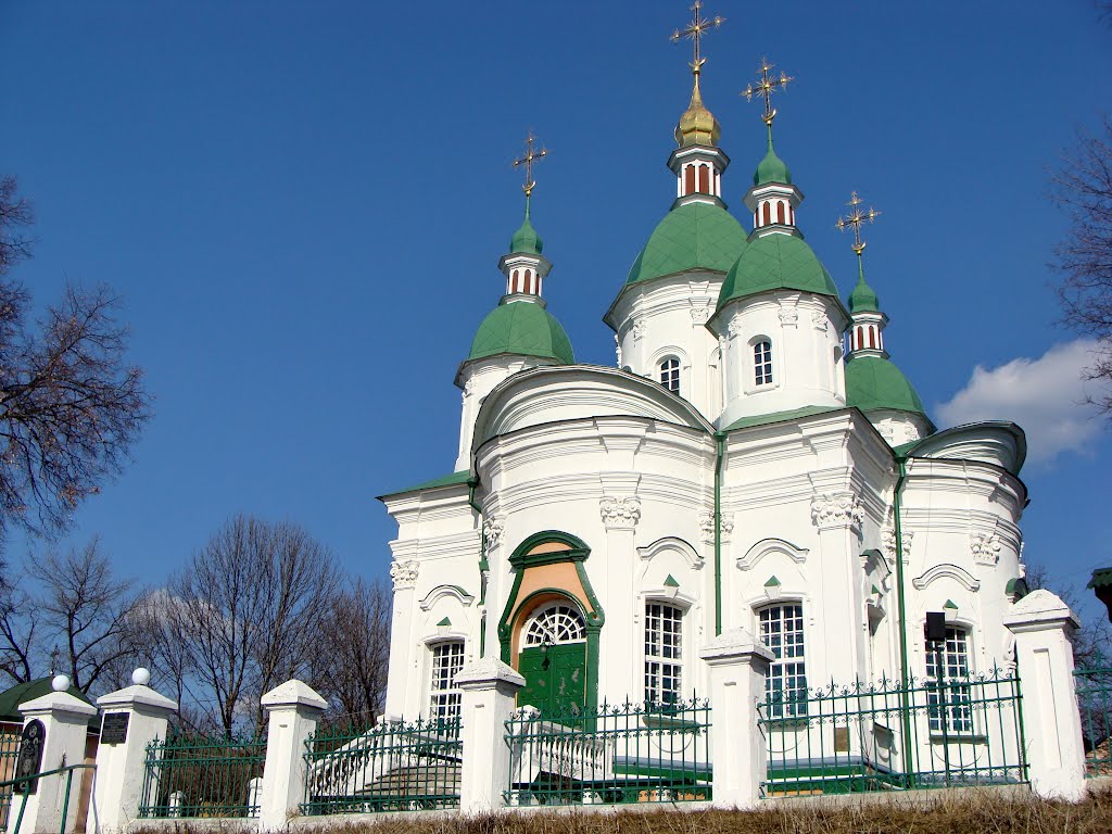 Васильков. Собор св. Антония и Феодосия Печерских. 1758г. Шедевр архитектуры украинского барокко.