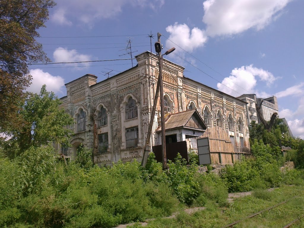 колишня синагога і вокзал * former synagogue and railway station