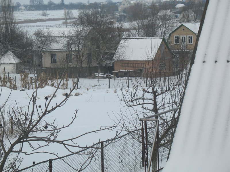 Hrebinky in winter