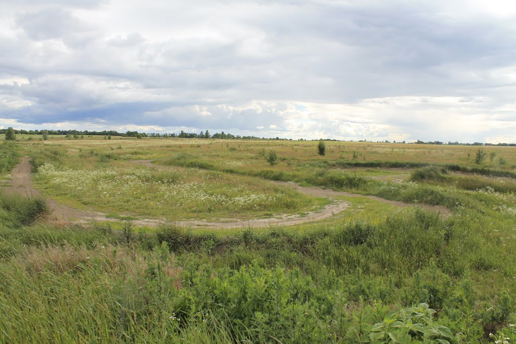 мототраса біля аеродрому чайка, 2014р