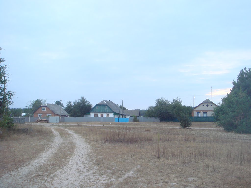 ул.Ворошилова у ее начала.