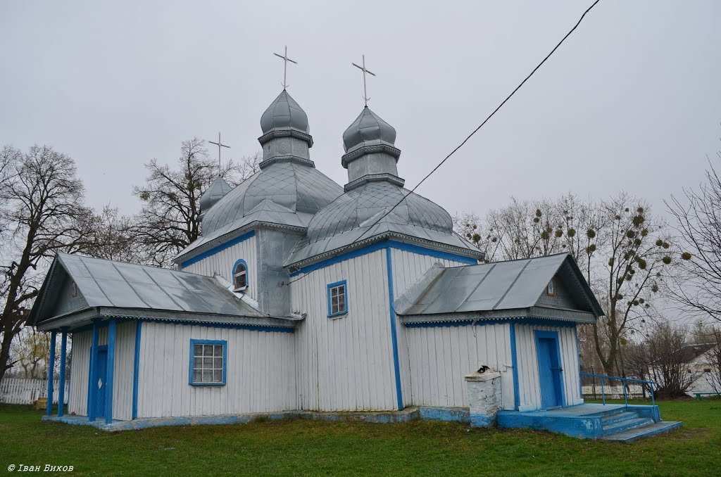 Кожанка. Миколаївська церква, збудована гайдамаками. 1758 р.