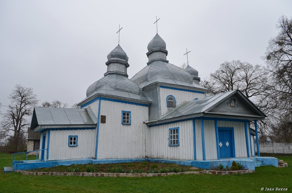 Кожанка. Миколаївська церква, збудована гайдамаками. 1758 р.