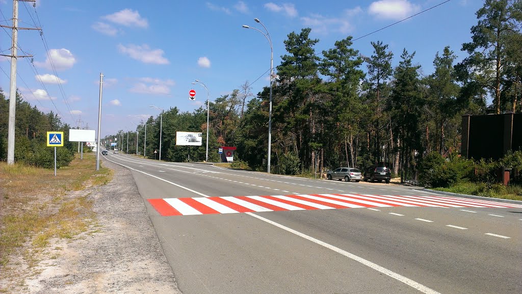 Украина. Киевская обл, Обуховский район, Козин. Остановка Нова.