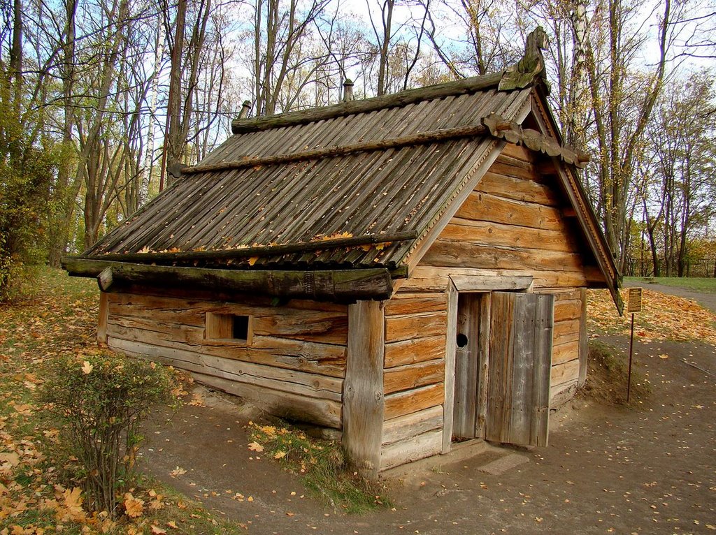 Житло Перяслава XI ст.,  Dwelling of the XI century from Pereyaslav (reconstruction)