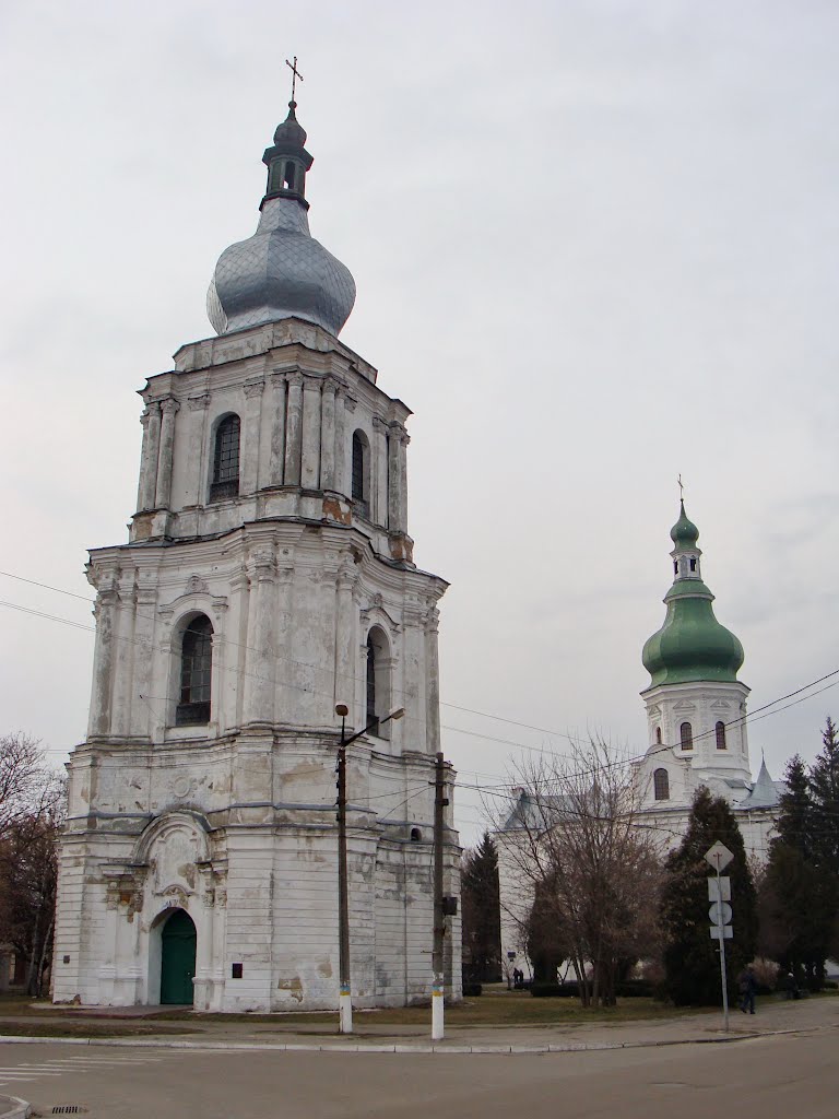 Переяслав-Хмельницкий.  Вознесенский собор. 1695-1700гг. Шедевр архитектуры украинского барокко.