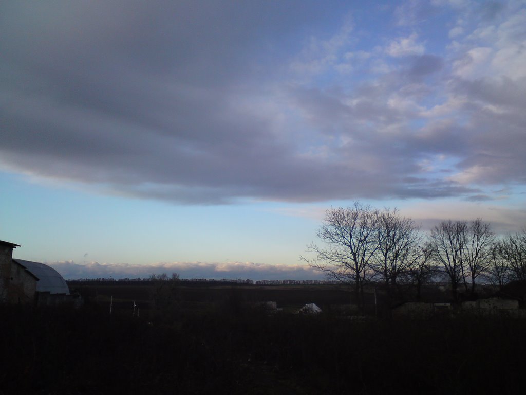 clouds of my town