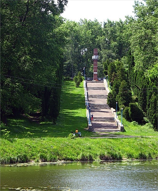 Memorial to Soviet soldiers who died in combats on Second World War